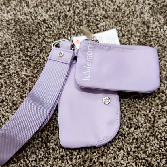 lululemon athletica Handbags - Lululemon Lilac Belt Bag